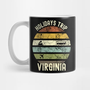 Holidays Trip To Virginia, Family Trip To Virginia, Road Trip to Virginia, Family Reunion in Virginia, Holidays in Virginia, Vacation in Mug